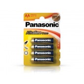 Батарейка Panasonic LR06  4*BL Alkaline Power (4/48/240)