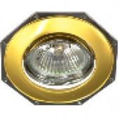 Светильник потолочный 305Т - MR16  50W G5.3 золото-хром 17567(10/100)