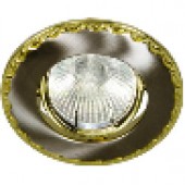 Светильник потолочный 125Т - MR16 G5.3 титан золото 17780 (10/100)
