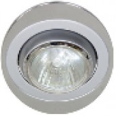 Светильник потолочный 108Т- MR16 G5.3, серый-хром 17699 (10/100)