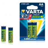 Аккумулятор  VARTA Longlife Accu 2 R06 2100 mAh 2*BL (056706101402) (2/20)
