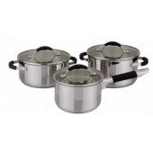 IRH-1235 Набор посуды из нержавеющей стали 6 предметов (1/2)