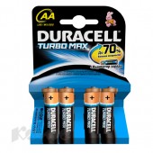 Батарейка Duracell  Turbo Max LR06 (MN1500)  4*BL (4/80/240)