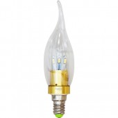 Лампа Feron Свеча на ветру 6LED золото (3.5W) 230V/2700/Е14 LB-71