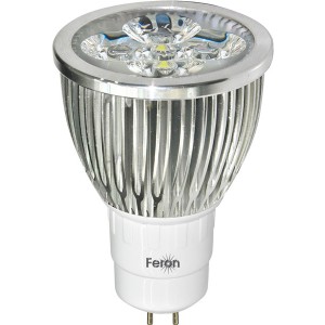 Лампа Feron JCDR (MR11) 14LED (1W) 230V/4000/G5.3, LB-27