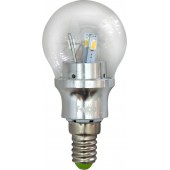 Лампа Feron Шар 12LED (4.5W) CL/230V/4000/Е14 LB-40 (1/10)