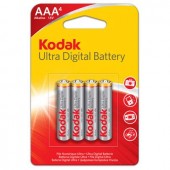Батарейка Kodak ULTRA DIGITAL LR03 4*BL (4/40/200)